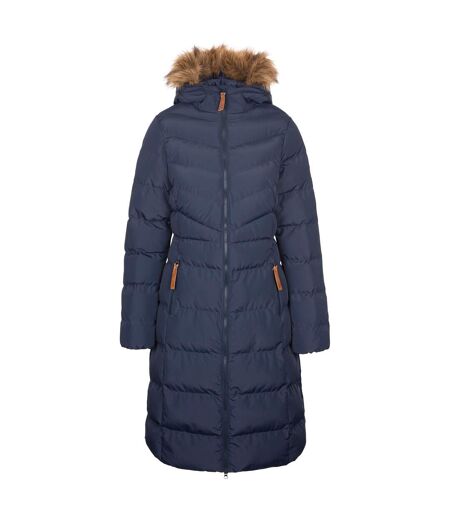 Womens/ladies Audrey Padded Jacket Navy Trespass