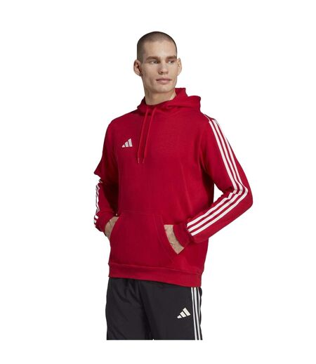 Sweat À Capuche Tiro Homme Rouge Adidas