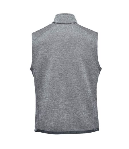 Mens Avalante Knitted Heather Full Zip Gilet Granite Stormtech