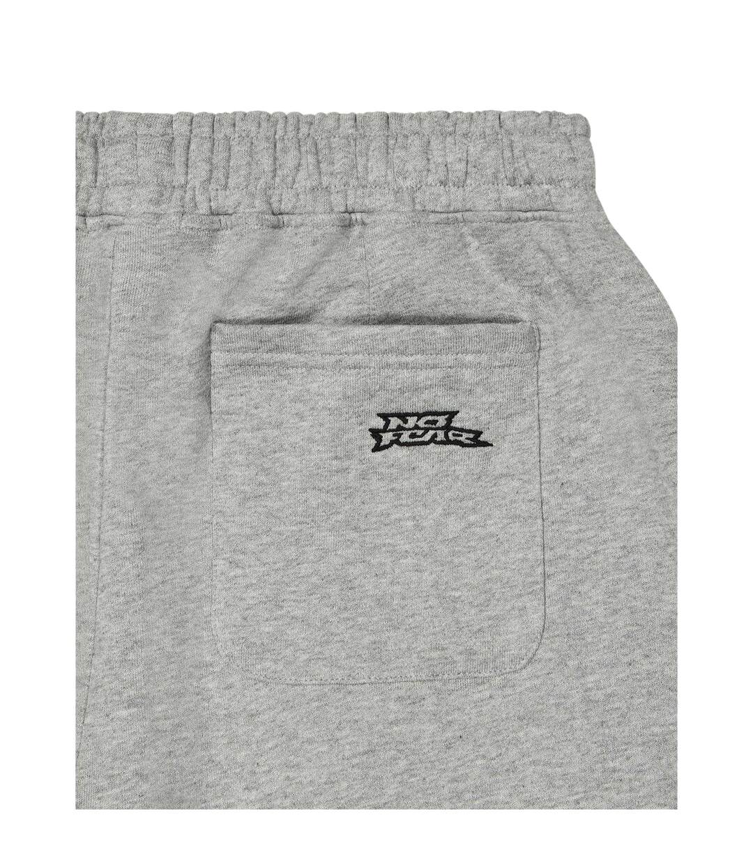 Mens Jersey Cotton Jogging Bottoms Grey No Fear-4