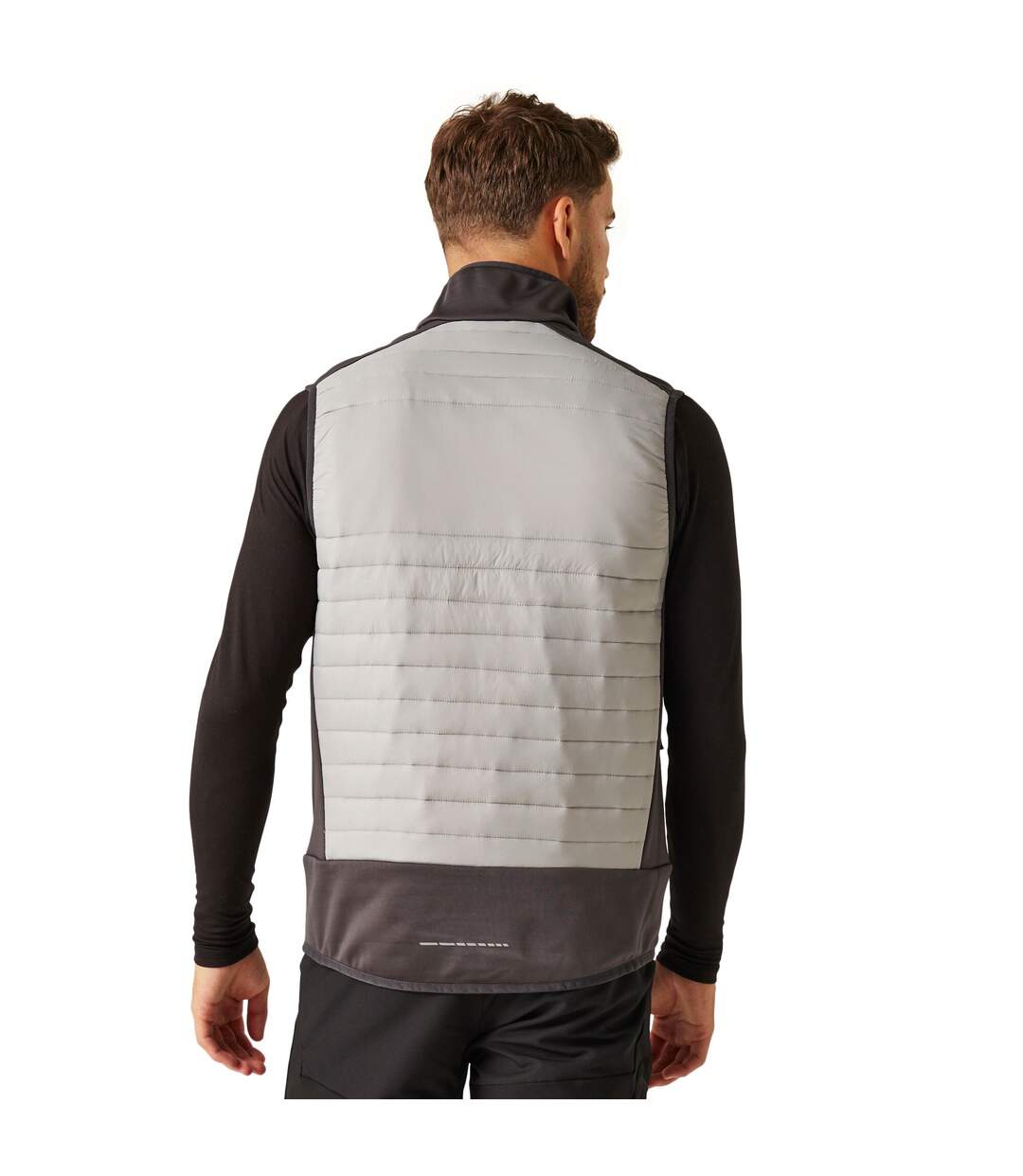 Unisex Adult Thermal Hybrid Body Warmer Mineral Grey Ash Regatta Professional-4