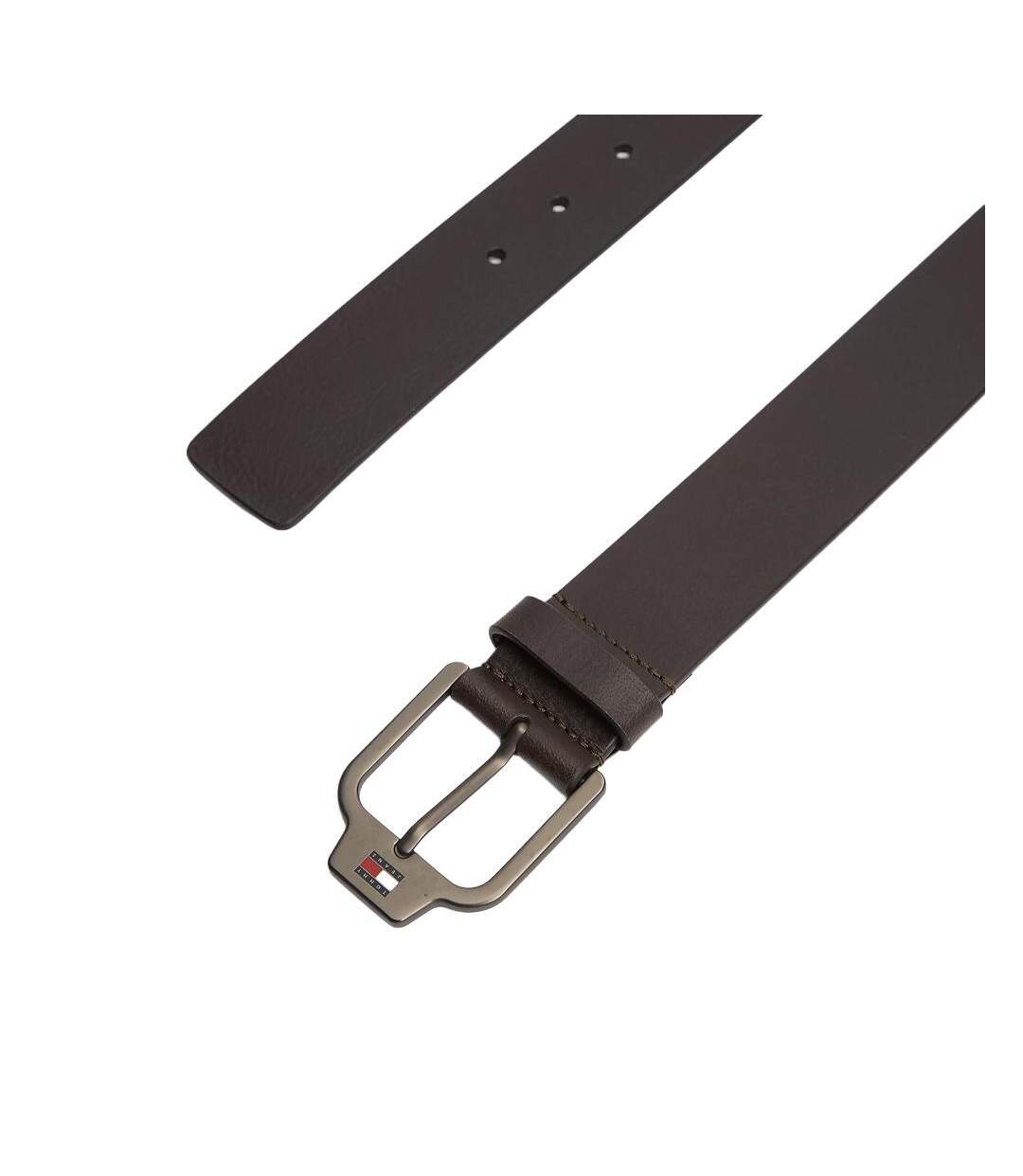 Ceinture marron foncé homme tommy hilfiger tjm scanton seasonal-2