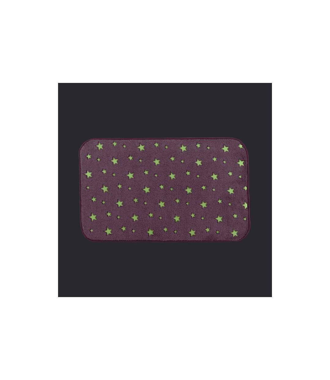 Tapis Enfant Déco Fluo Night 50x80cm Fuchsia-2