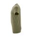 T-shirt Regent Homme Vert Kaki Chiné SOLS-3