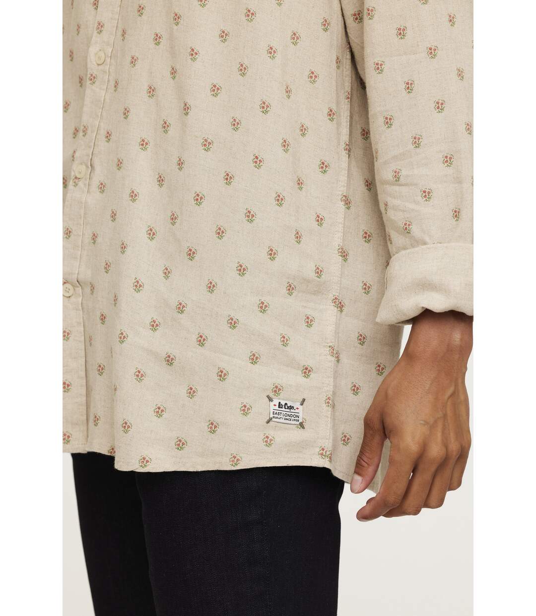 Chemise DASFO Argile Beige-4