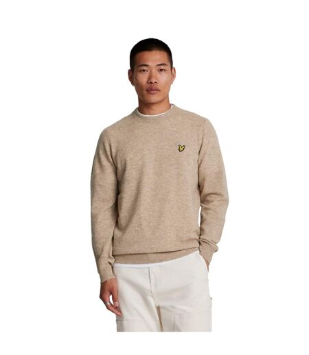 Pull homme taupe chiné Lyle & Scott Lyle & Scott