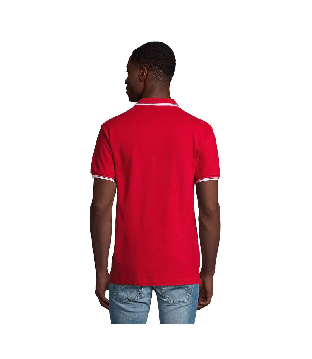 Polo Practice Homme Rouge SOLS-2