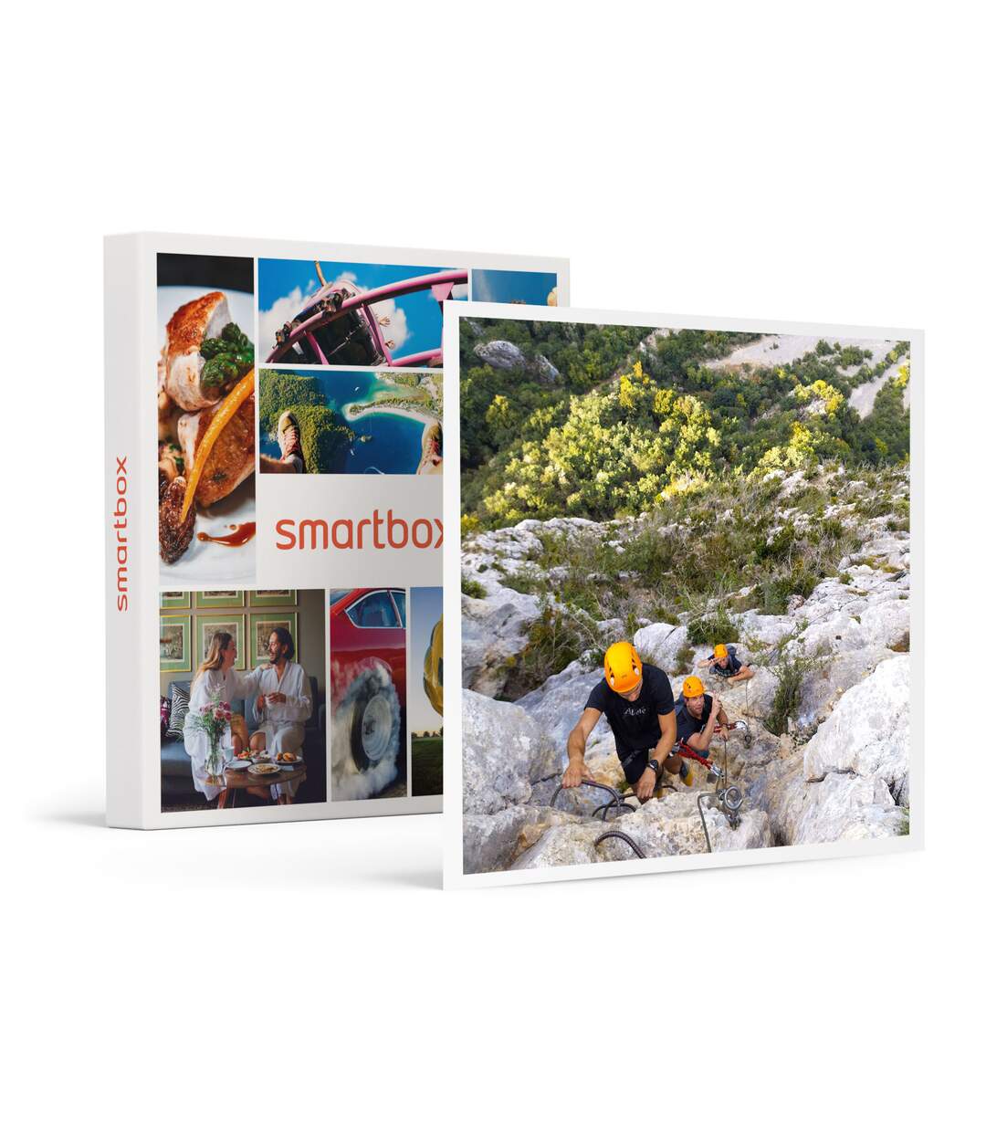 Parcours via ferrata de la Tour du Jallouvre près de Megève pour 2 confirmés - SMARTBOX - Coffret Cadeau Sport & Aventure-1