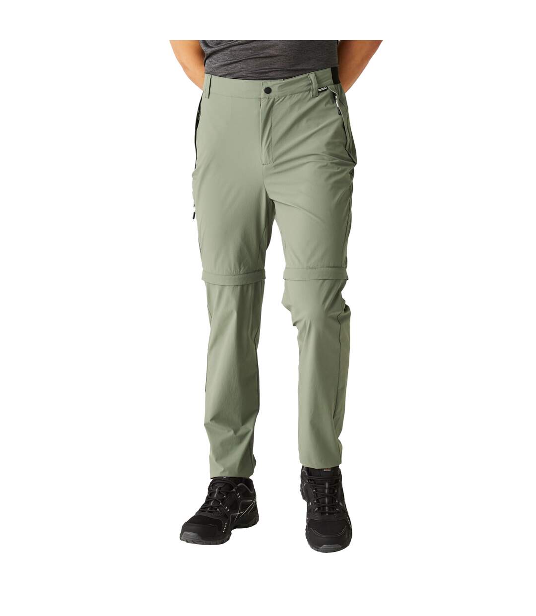 Pantalon Travel Light Homme Vert Kaki Regatta-1