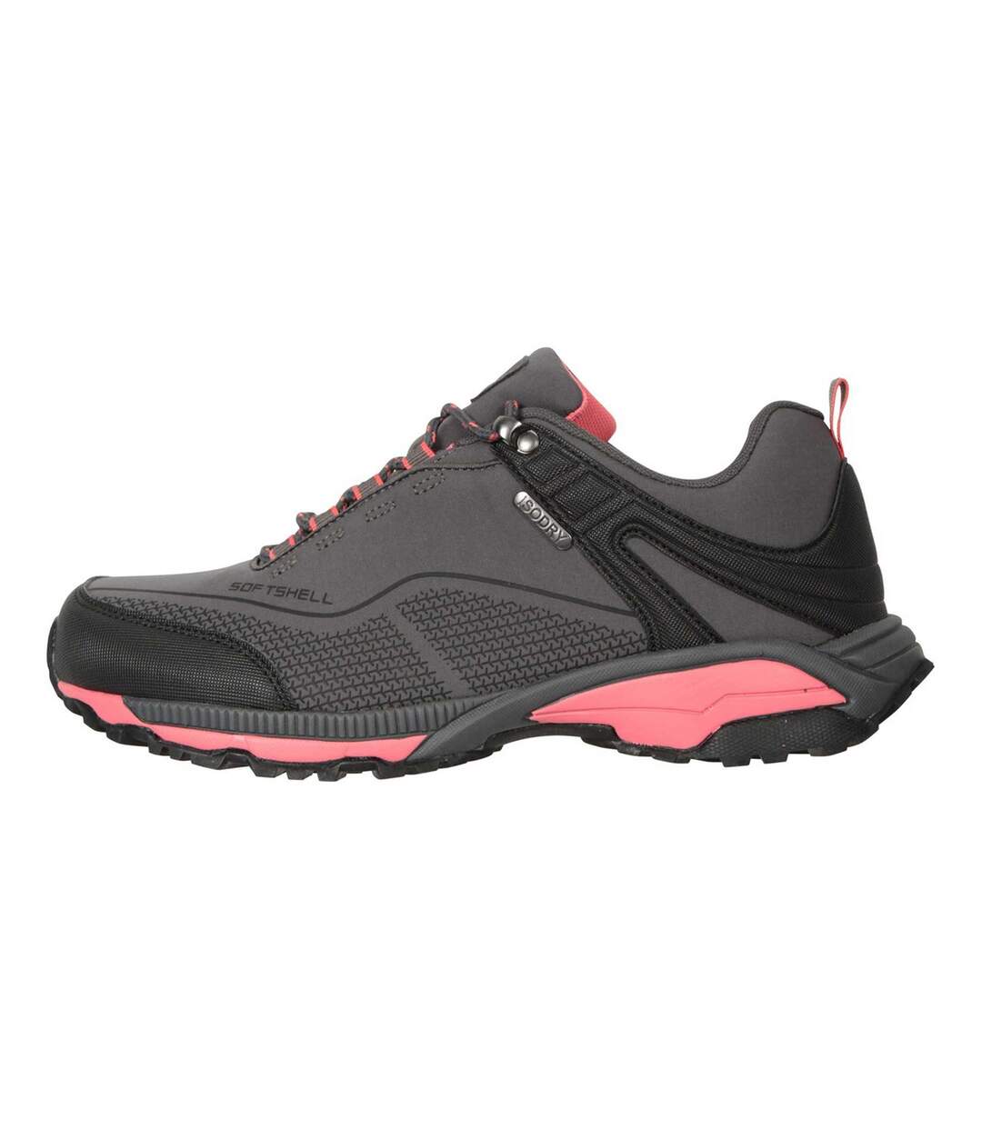 Womens/ladies Collie Waterproof Running Trainers Grey Mountain Warehouse-3