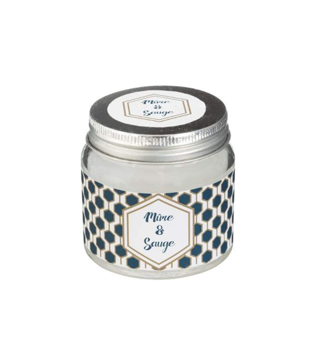 Bougie Parfumée en Verre Bocal 65g Mûre & Sauge-1