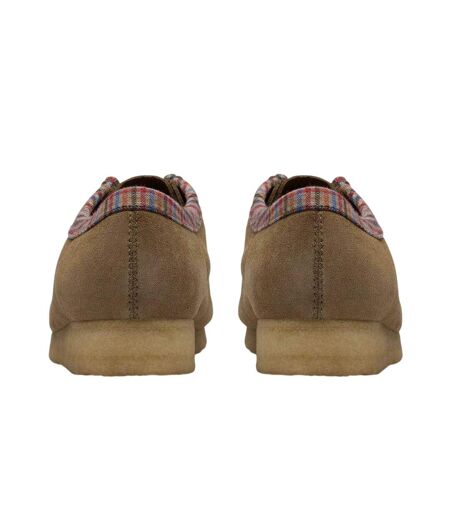 Mens Wallabee Suede Boat Shoes Brown Clarks Originals