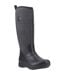 Womens/ladies Arctic Adventure Wellington Boots Black Muck Boots-1