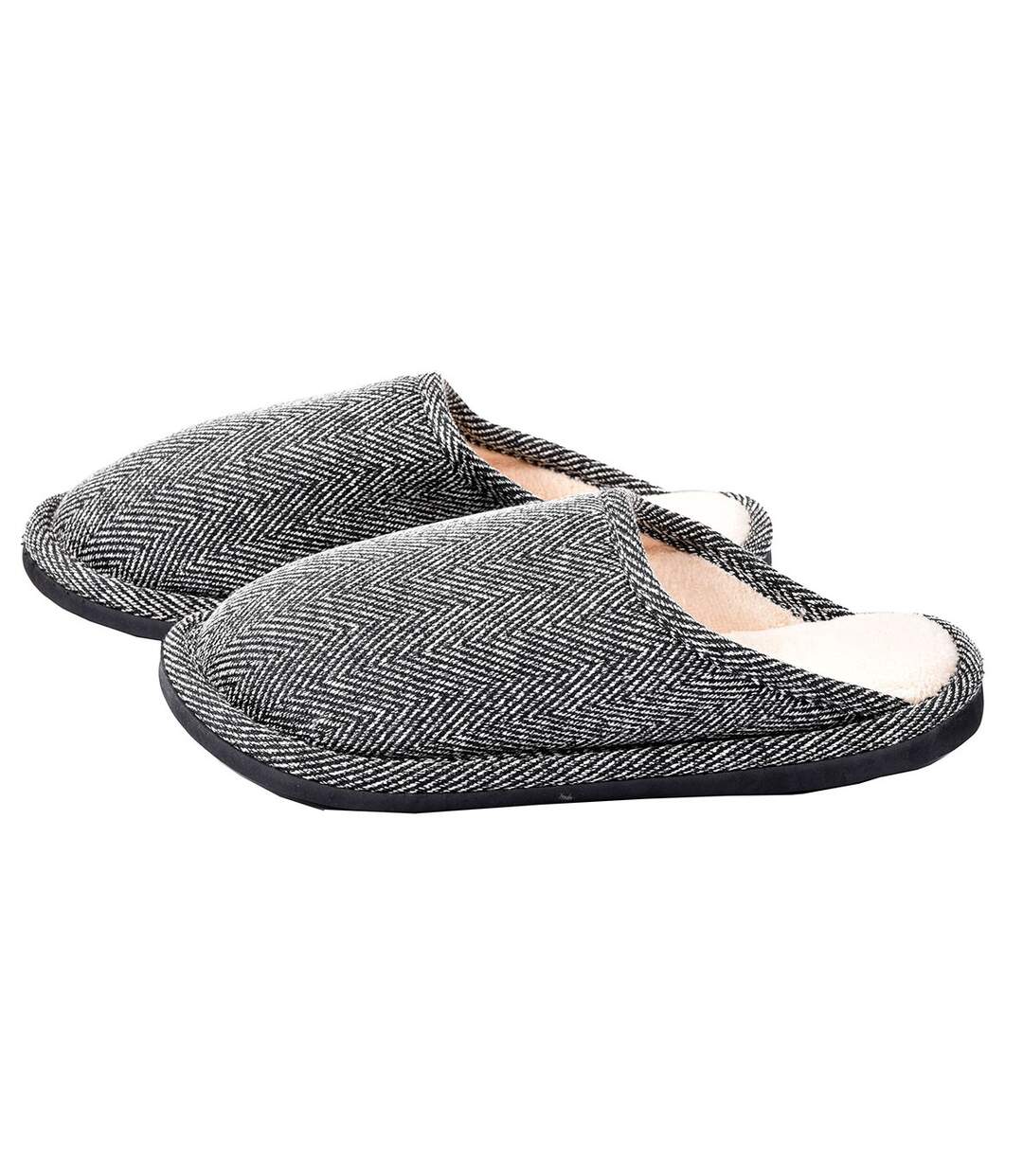 PANTOUFLE Homme PREMIUM AY611 GRIS