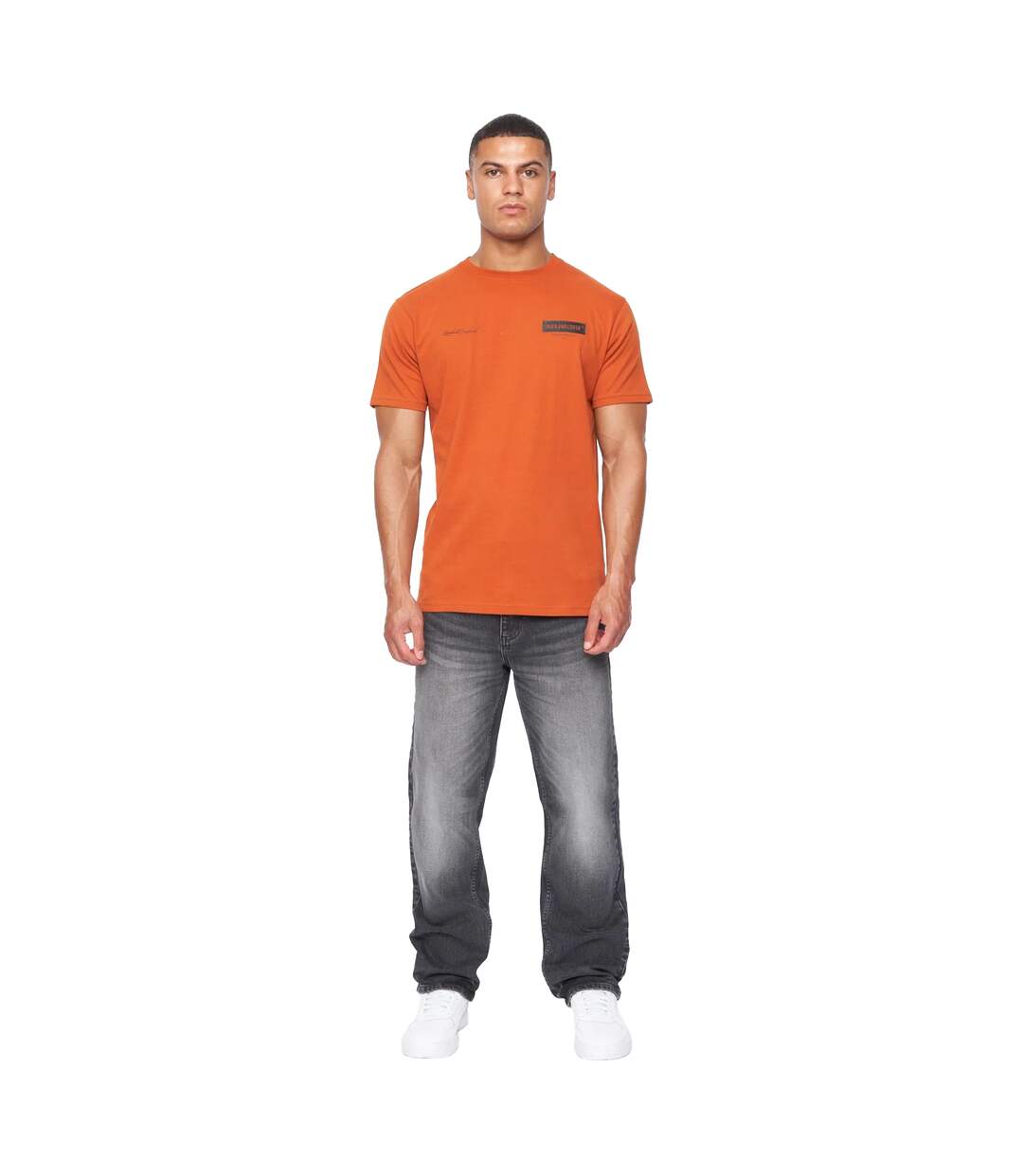 Jean Rushawn Homme Noir Duck And Cover-3