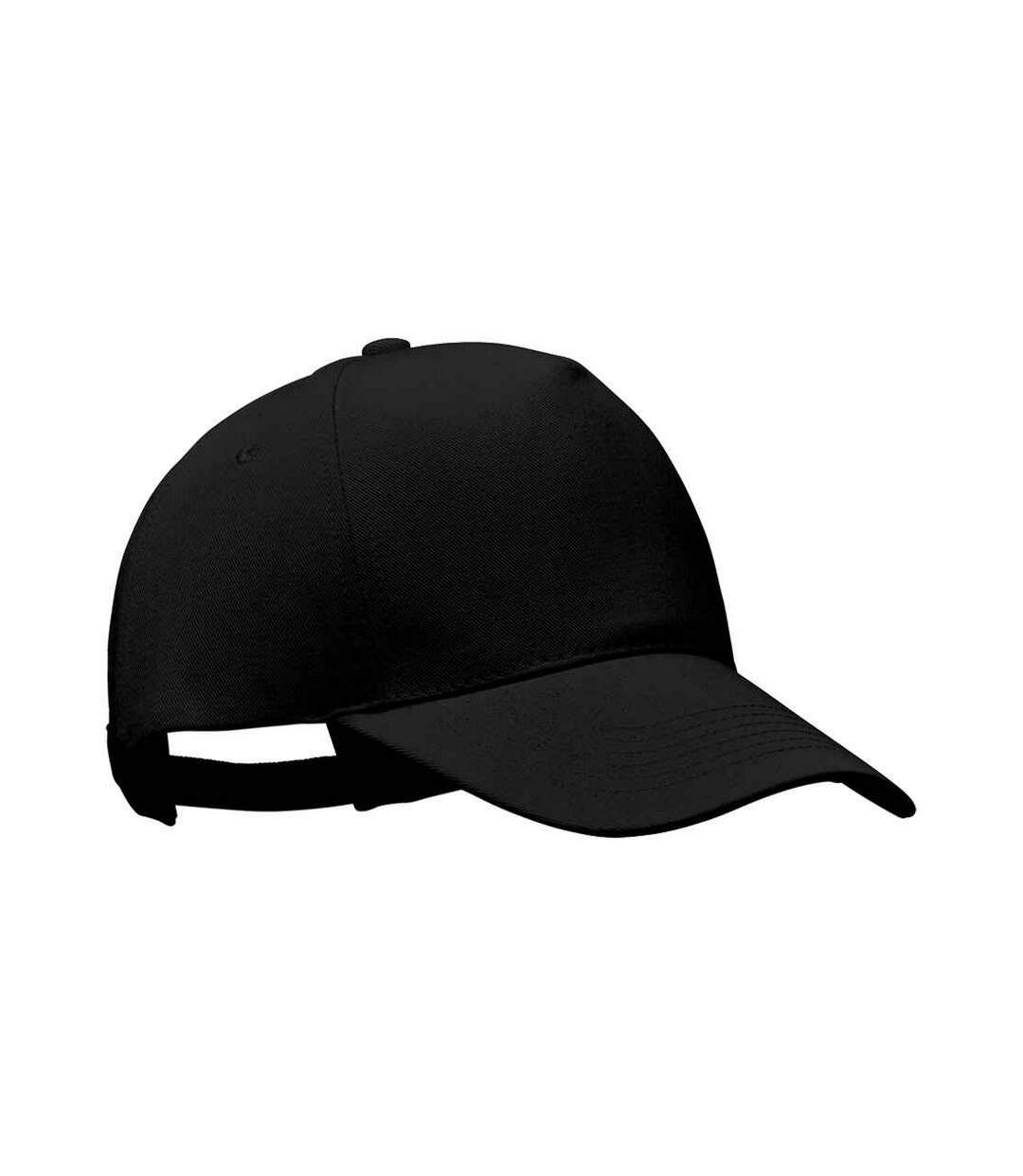 Casquette de baseball seoul adulte noir SOLS-1