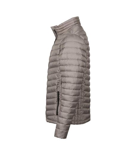 Mens Padded Zepelin Jacket Driftwood Tee Jays