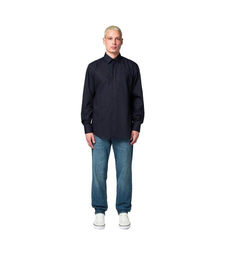 Chemise Habillée Kent Homme Bleu Foncé Hugo Boss