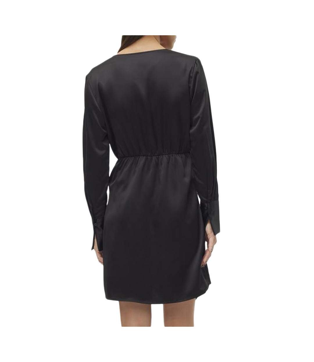 Robe noir femme vero moda merle-2