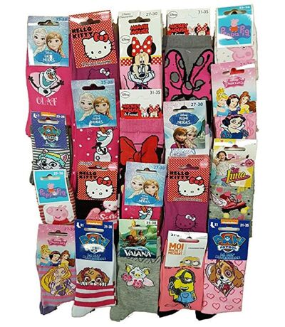 Chaussettes Licence Pack de 6 Paires Fille