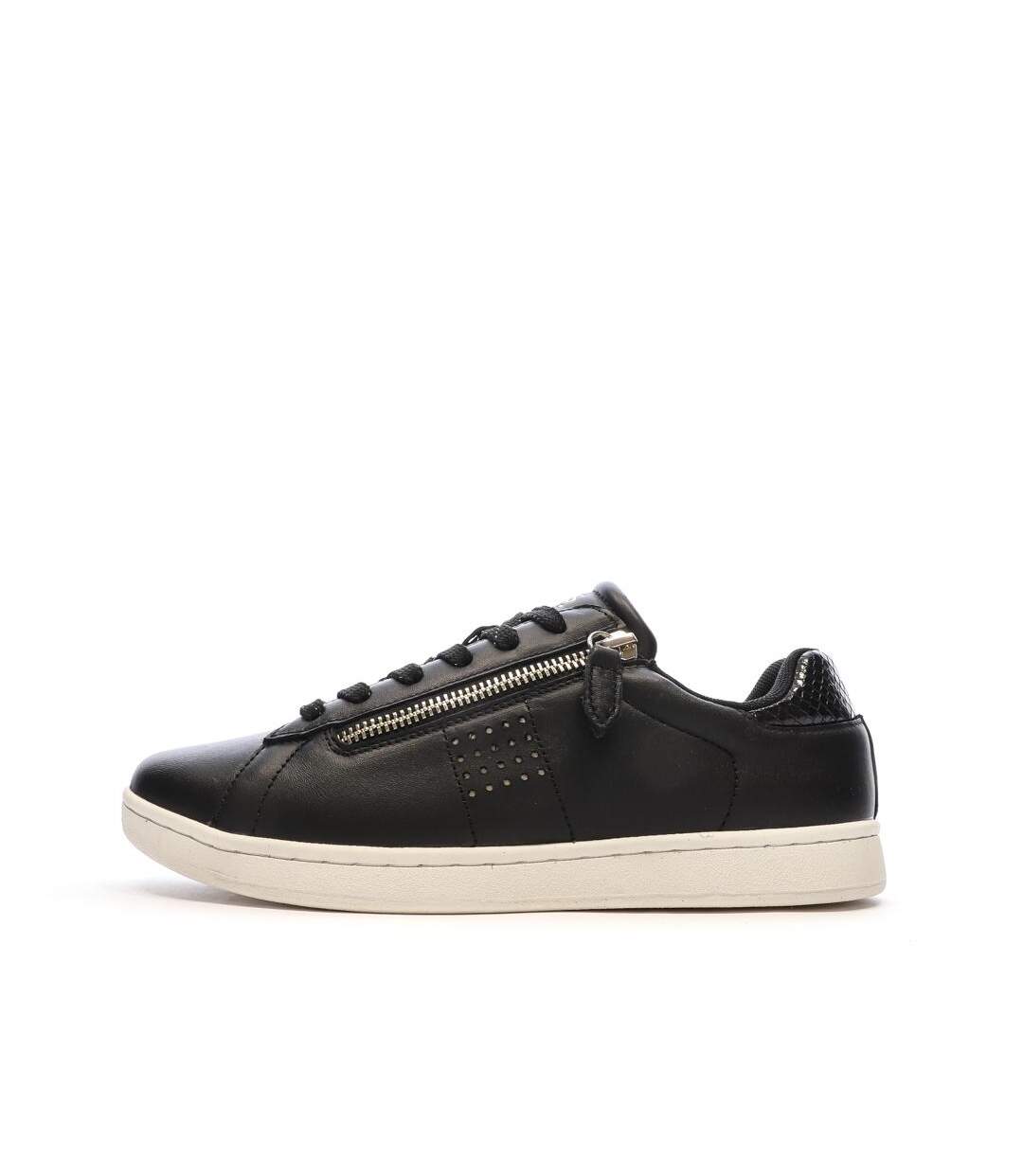 Baskets noires femme tbs lorazip-1