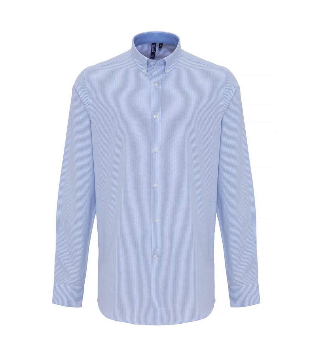 Chemise homme blanc / bleu clair Premier-1