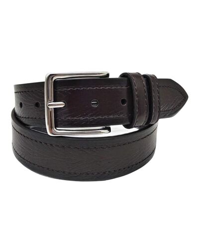 Ceinture PVC Marron - Homme - élégance Polyvalente pour un Style Chic et Sophistiqué