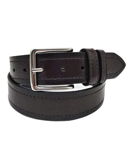Ceinture PVC Marron - Homme - élégance Polyvalente pour un Style Chic et Sophistiqué