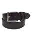 Ceinture PVC Marron - Homme - élégance Polyvalente pour un Style Chic et Sophistiqué-1