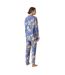 JJBDP0700 Women's Long Sleeve Shirt Pajamas