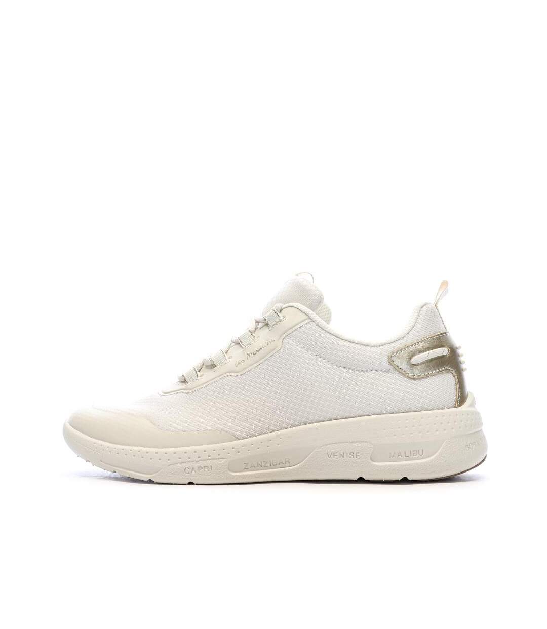 Baskets beige femme tbs jazzevo-1