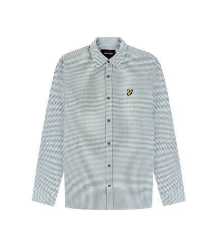 Chemise homme bleu ardoise / blanc Lyle & Scott Lyle & Scott