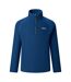 Haut Polaire À Col Montant Zippé Motif/style Alvéolé Kenger Homme Bleu Roi Regatta-2