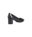 Geox Womens/Ladies D Pheby 50 B Leather Court Shoes (Black) - UTFS10342