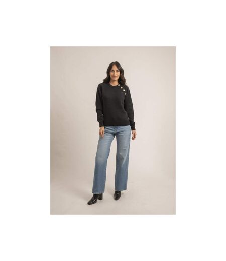 Pull col rond pur coton KORDINE - Dona X Lisa