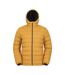 Mountain Warehouse Mens Seasons Faux Fur Lined Padded Jacket (Mustard)