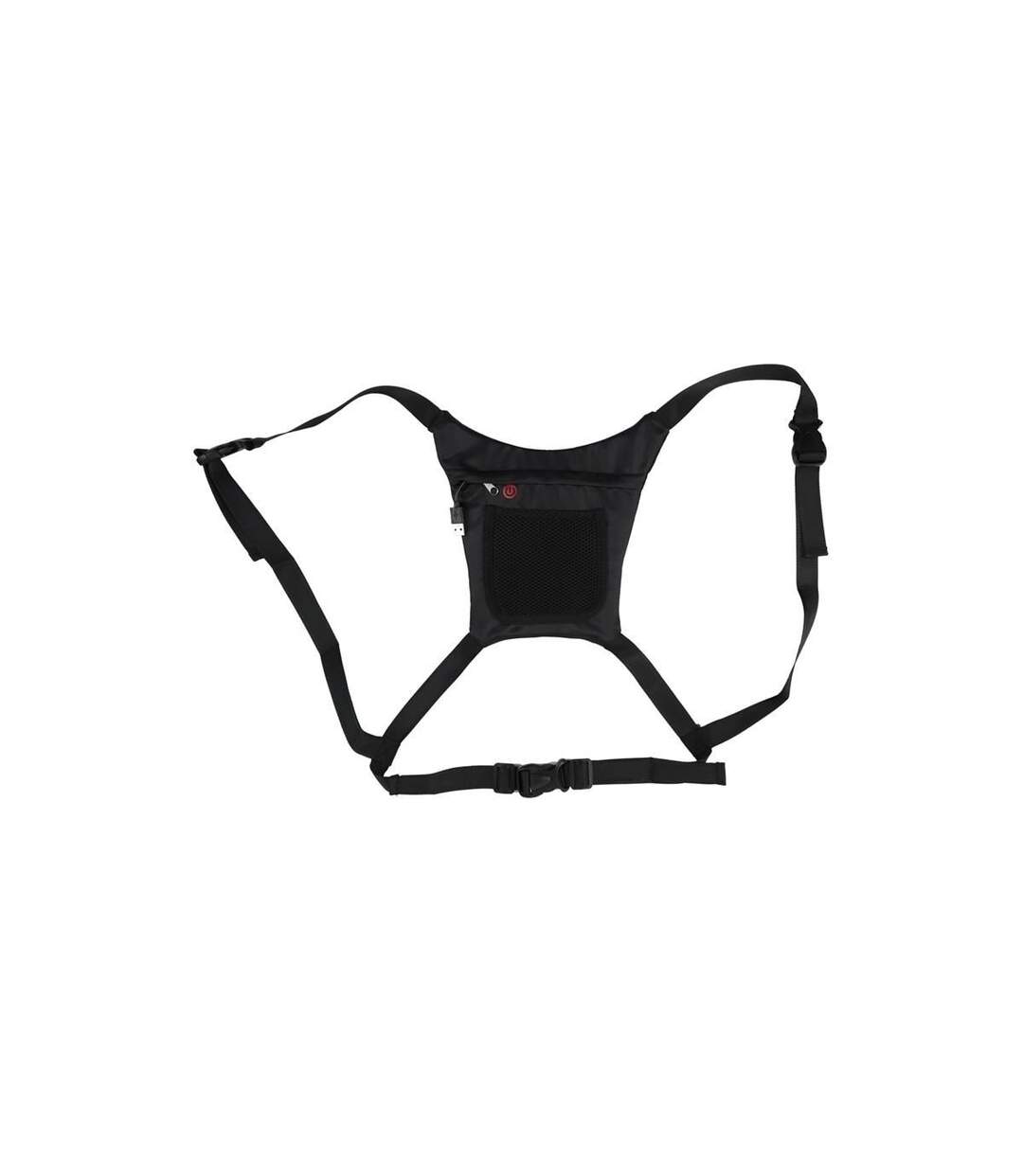 Gilet Clignotant LED Télécommande 20cm Noir-3