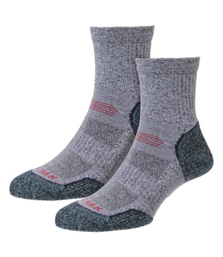 HJ Hall - Chaussettes de Randonnée Homme Coolmax Respirantes Séchage Rapide