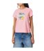 T-shirt Motif/style Imprimé Graphique Femme Citron Rose Rose Pâle Levis-2