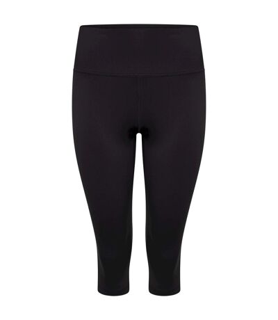 Dare 2B Womens/Ladies Influential Plain Recycled 3/4 Leggings (Black) - UTRG7517