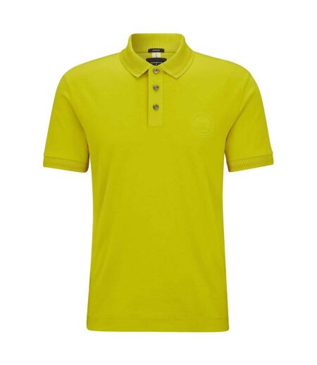 Mens Regular Polo Shirt Green Boss