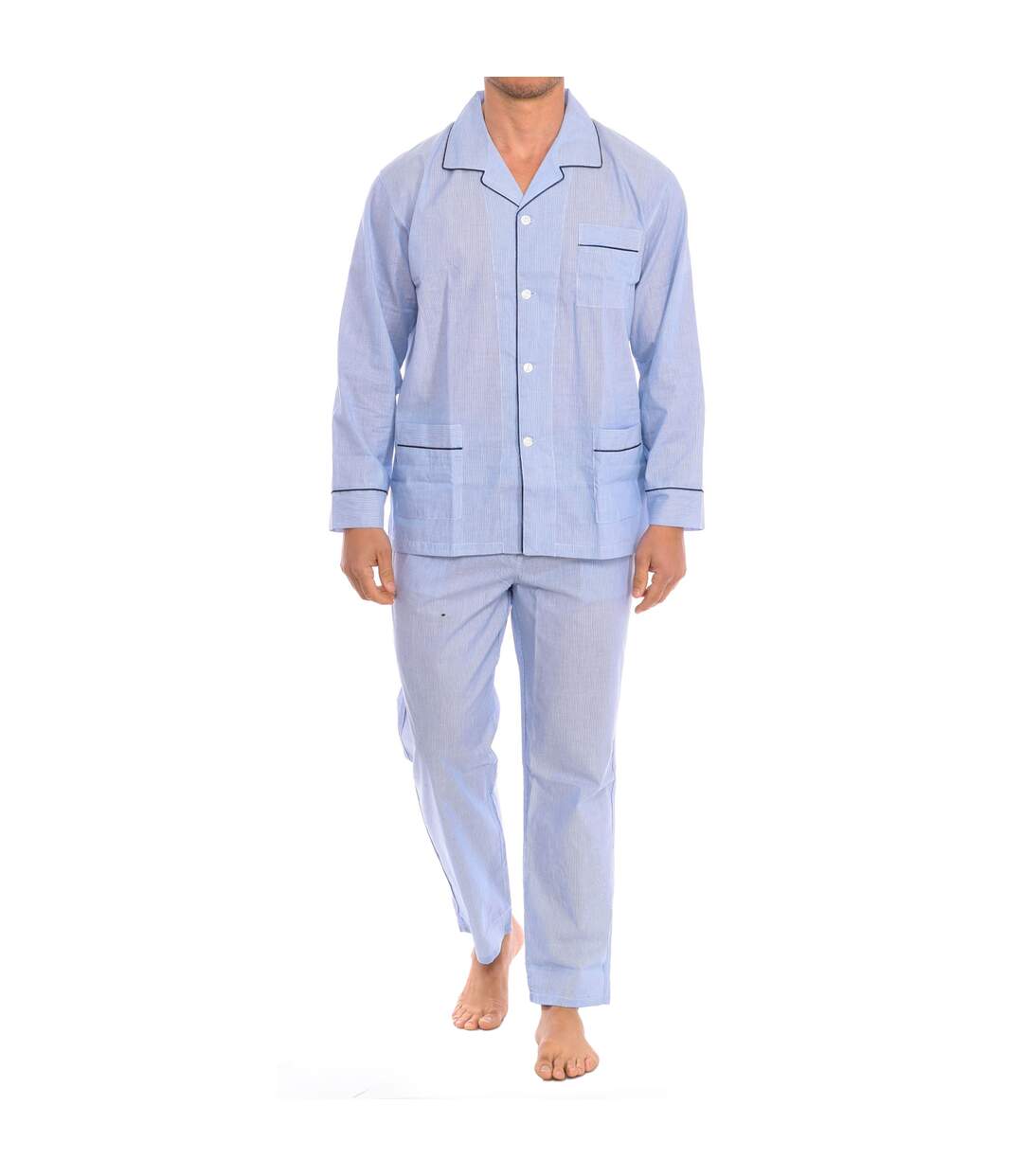 KLP5 men's poplin style pajamas