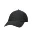 Casquette De Baseball Motif/style Logo Brodé Essential Noir Asics-1