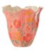 Vase Déco Fleurs en Argile Alegria 32cm Rose-1