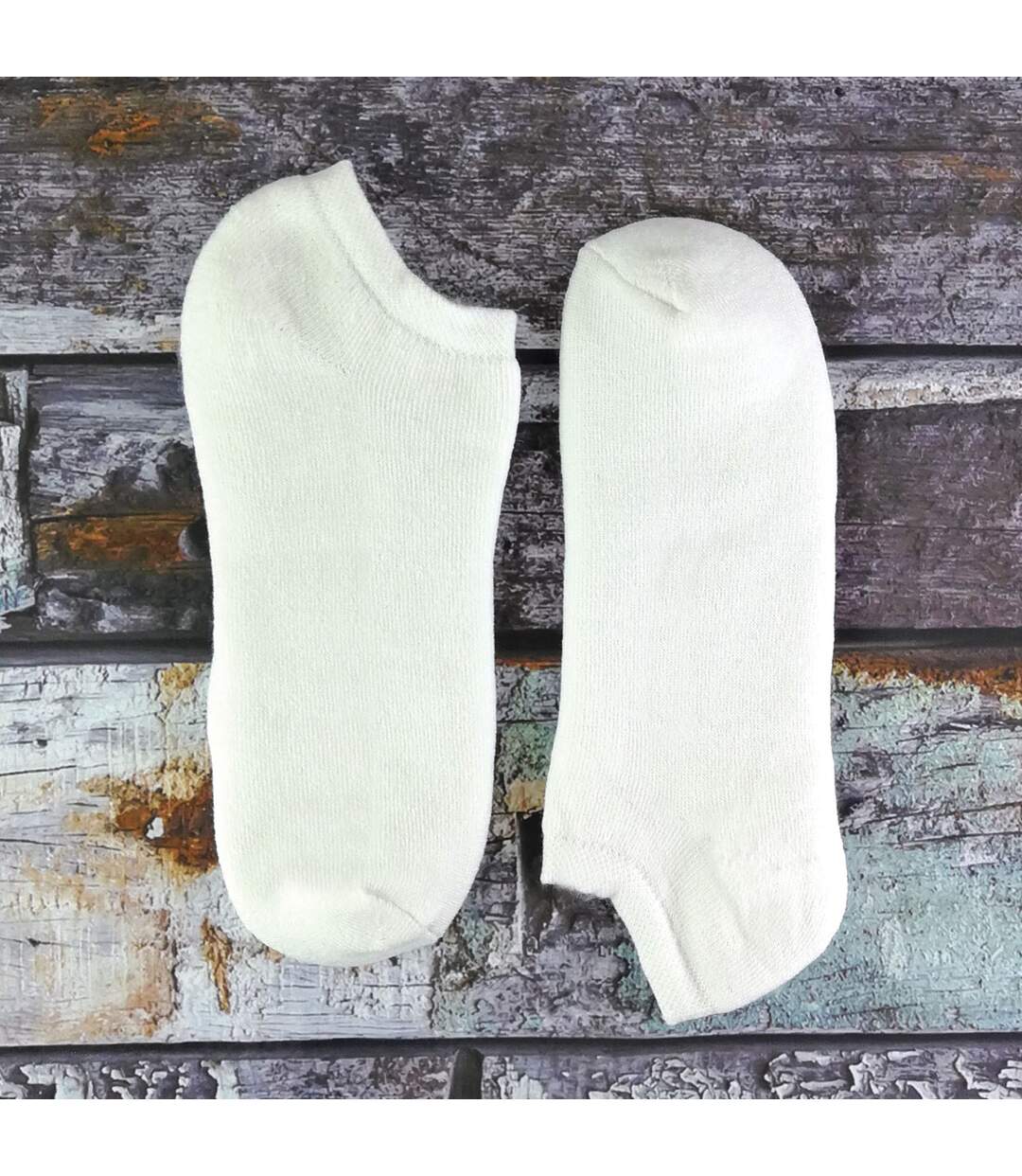 12 Pairs Mens Thermal Winter Invisible Low Cut Trainer Socks-4