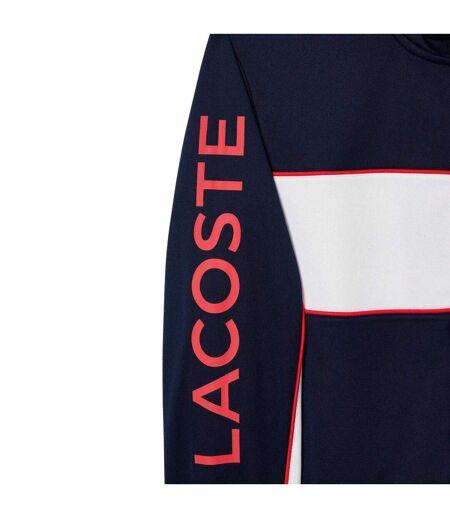 Veste Tennis Motif/style Logo Imprimé Homme Bleu Marine Blanc Lacoste