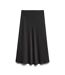 Jupe longue satinée noire femme vero moda emily-1