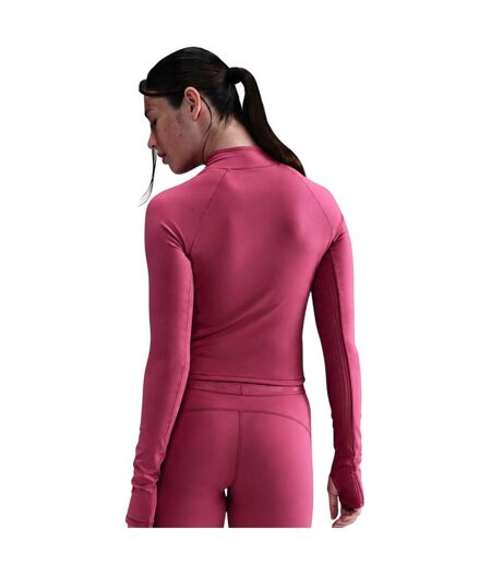 Haut Manches Raglan Sport Motif/style Swoosh Femme Pourpre Nike