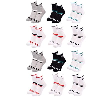 Chaussettes SERGIO TACCHINI QUARTER 12 Pcs 7015