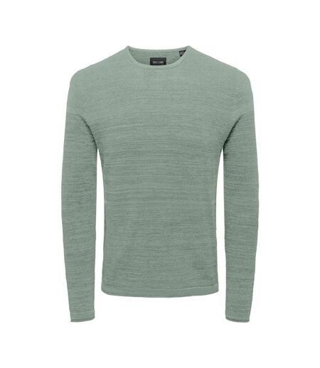 Pull vert homme only & sons spanter